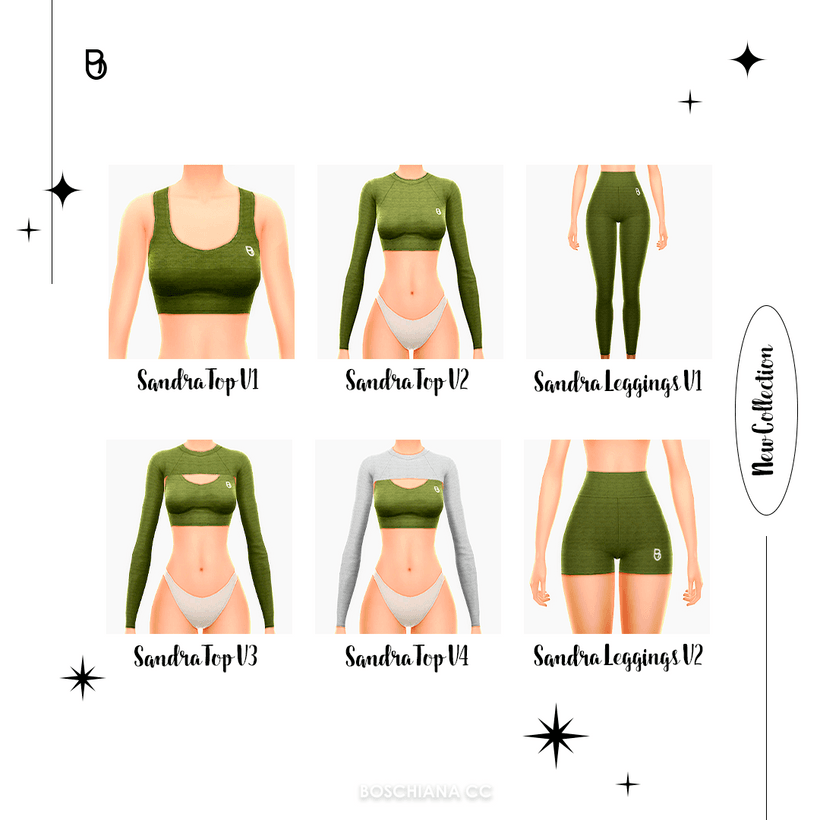 Галерея мода Набор для спорта Sportswear Collection #1